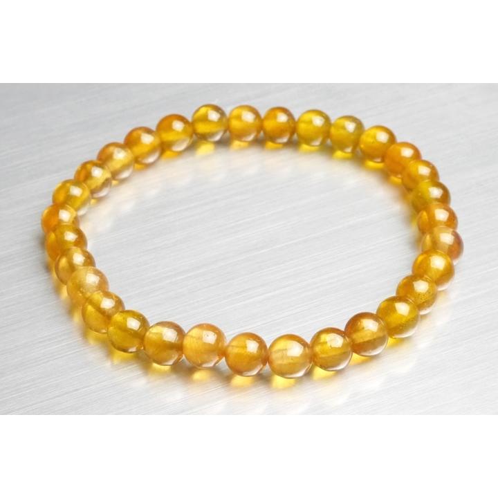 期間限定キャンペーン 6mmイエローサファイアブレスレット 宝石質