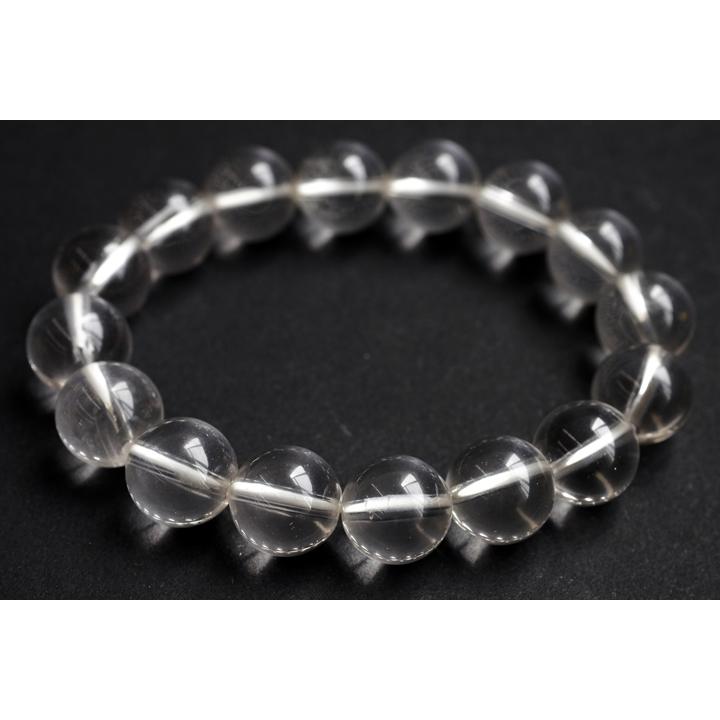 12mm カイラス水晶ブレスレット（カイラスクォーツブレスレット カイラス水晶 ブレスレット