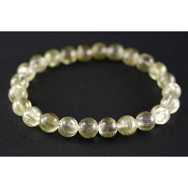 7mm イエロークンツァイト(トリフェーン スポデューメン) 宝石質