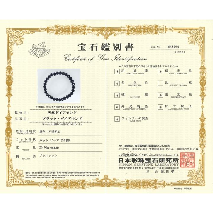 100.15ct 7〜8mmブラックダイヤモンドラウンドカット(ミラーボール