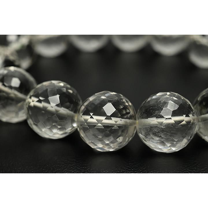 13mmヒマラヤ水晶カットブレスレット ニキールジェムス社製の画像