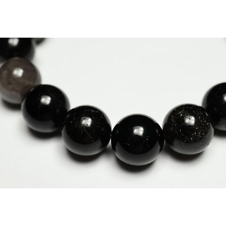 黒平産水晶12mmブレスレットサイズ16センチ前後