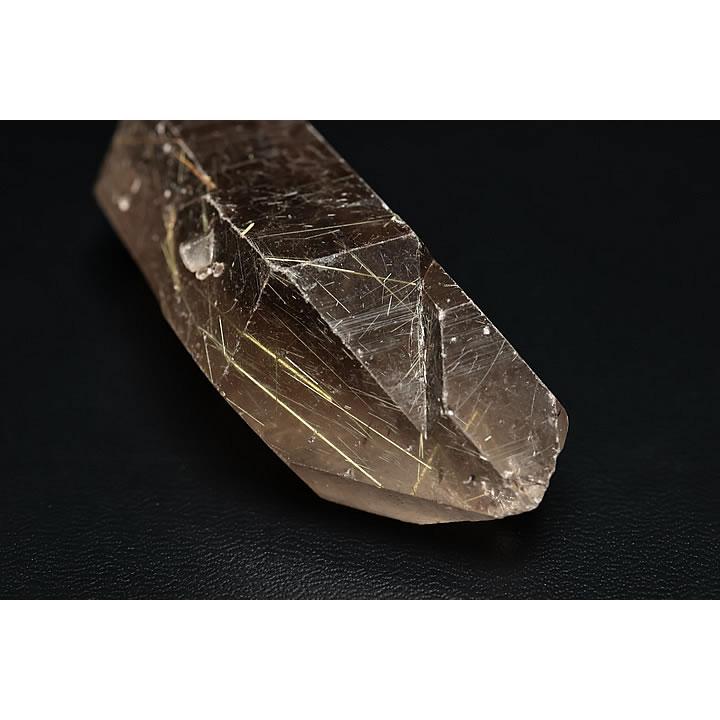 62g 高級品ルチル水晶ポイントの画像