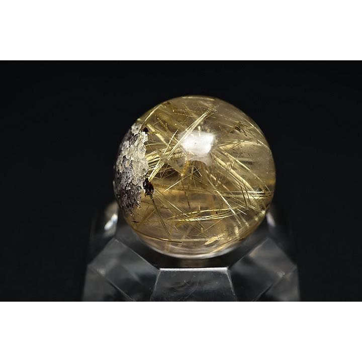 23mmゴールドルチル丸玉 ファイナルグレードの画像