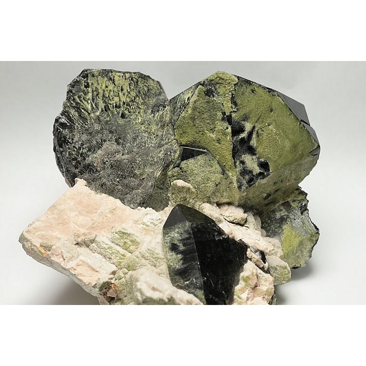 特級 チベットモリオン(黒水晶)クラスター 四川省産_1