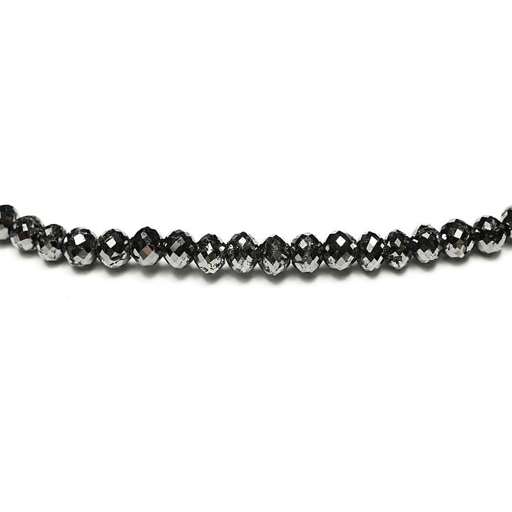 超レア品！3.5mmブラックダイヤモンドラウンドカット(ミラーボール 
