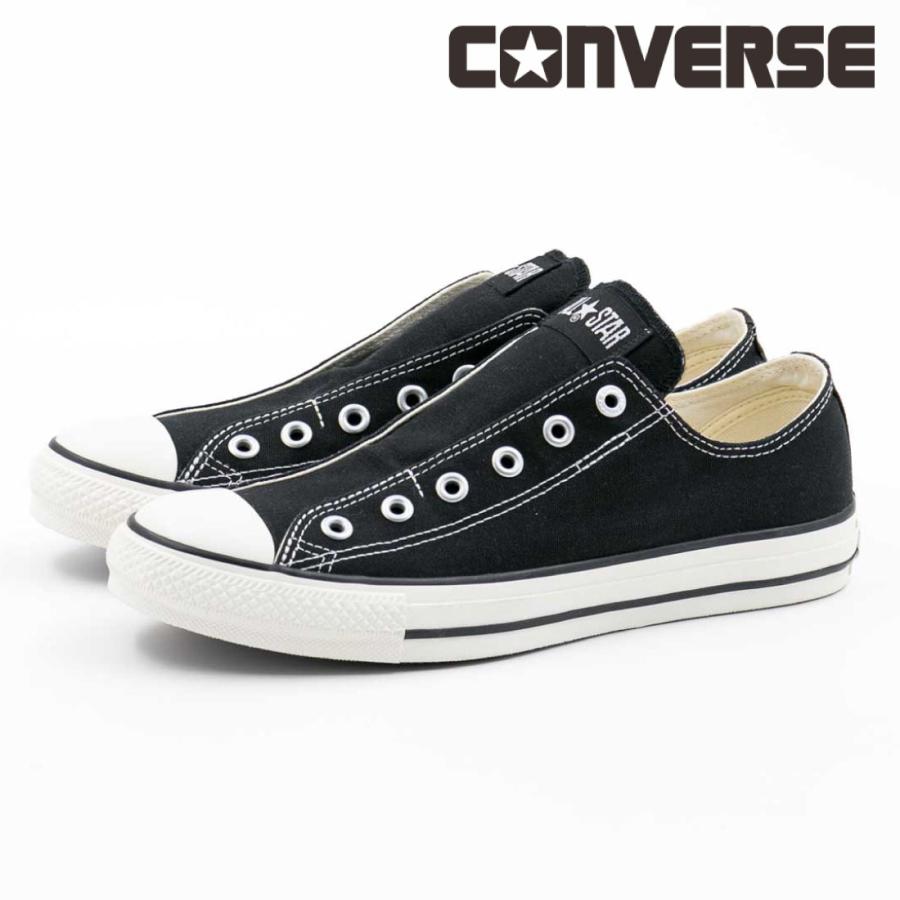 #6790 オールスタースリッポンスニーカーブラック CONVERSE（コンバース） スリッポンスニーカー オールスター スリップN