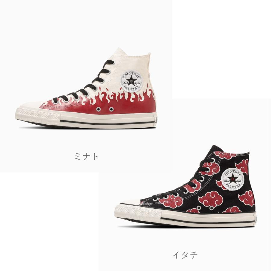 Converse ALL STAR NARUTO ミナト&イタチ 28cm 2点 CONVERSE（コンバース） オールスター HI ナルト シップウデン ミナト