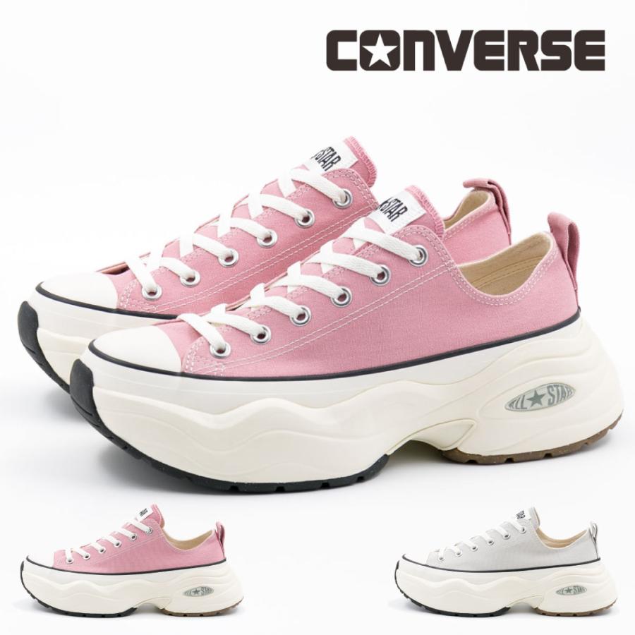コンバース CONVERSE レディース スニーカー オールスター サージトレーナー OX ローカット 厚底 シンプル 軽量 軽い ALL STAR コンバース CONVERSE レディース スニーカー オールスター (R