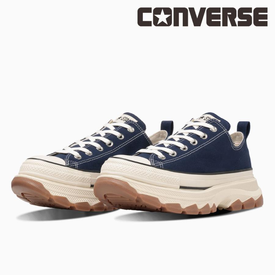 CONVERSE・オールスタートレックウエーブ ネイビー　厚底　デニム生地 CONVERSE（コンバース） レディース スニーカー オールスター トレック