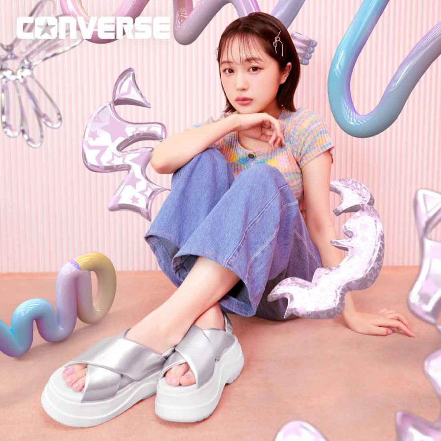 すぐ届く【CONVERSE】 チューイー 厚底 サンダル CONVERSE コンバース レディース サンダル チューイー PC