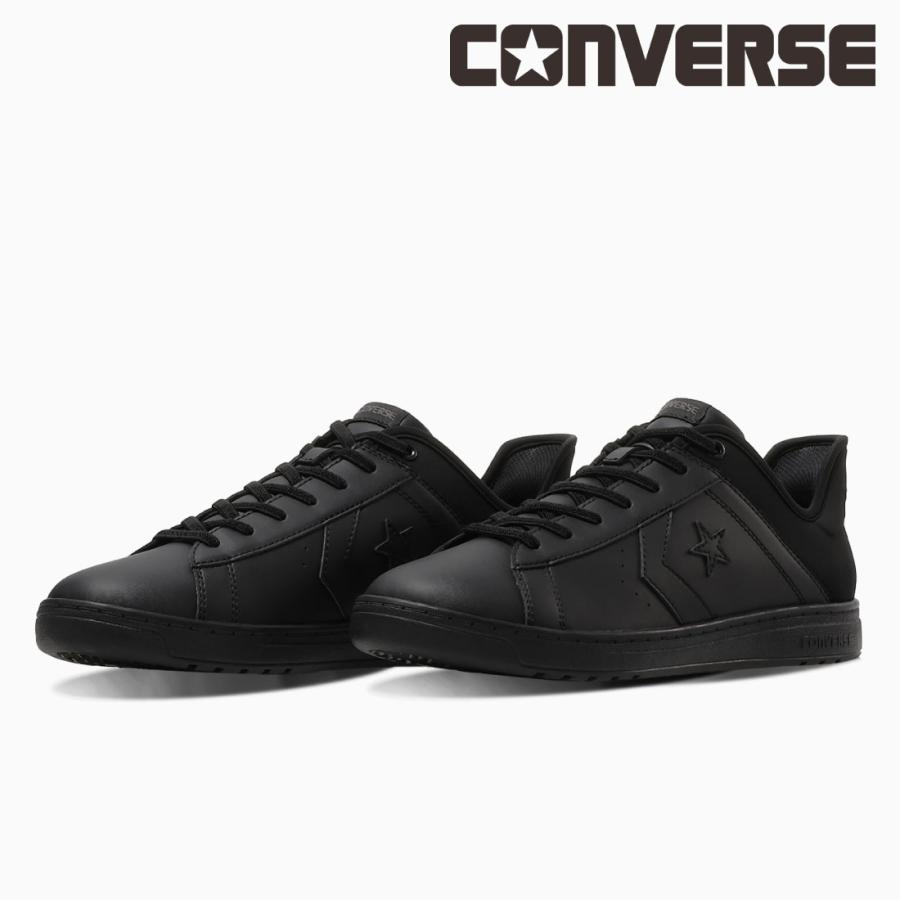 コンバース CONVERSE レディース メンズ スニーカー シティースター スリットスライド ローカット ハンズフリー 立ったまま履ける靴 ブラック 黒 オールブラック | CONVERSE | 05