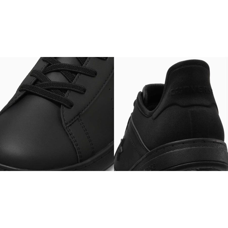コンバース CONVERSE レディース メンズ スニーカー シティースター スリットスライド ローカット ハンズフリー 立ったまま履ける靴 ブラック 黒 オールブラック | CONVERSE | 09