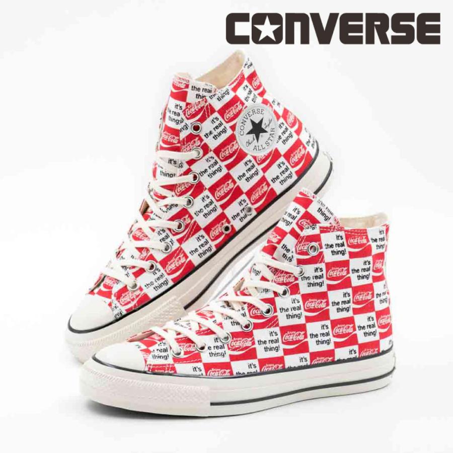 コンバース CONVERSE レディース メンズ スニーカー オールスター US コカ・コーラ CK HI ハイカット コラボ コカコーラ レトロ Coca-Cola｜gallerymc｜07