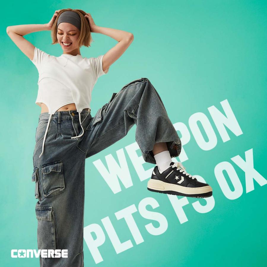 CONVERSE（コンバース） レディース スニーカー ウエポン PLTS OX