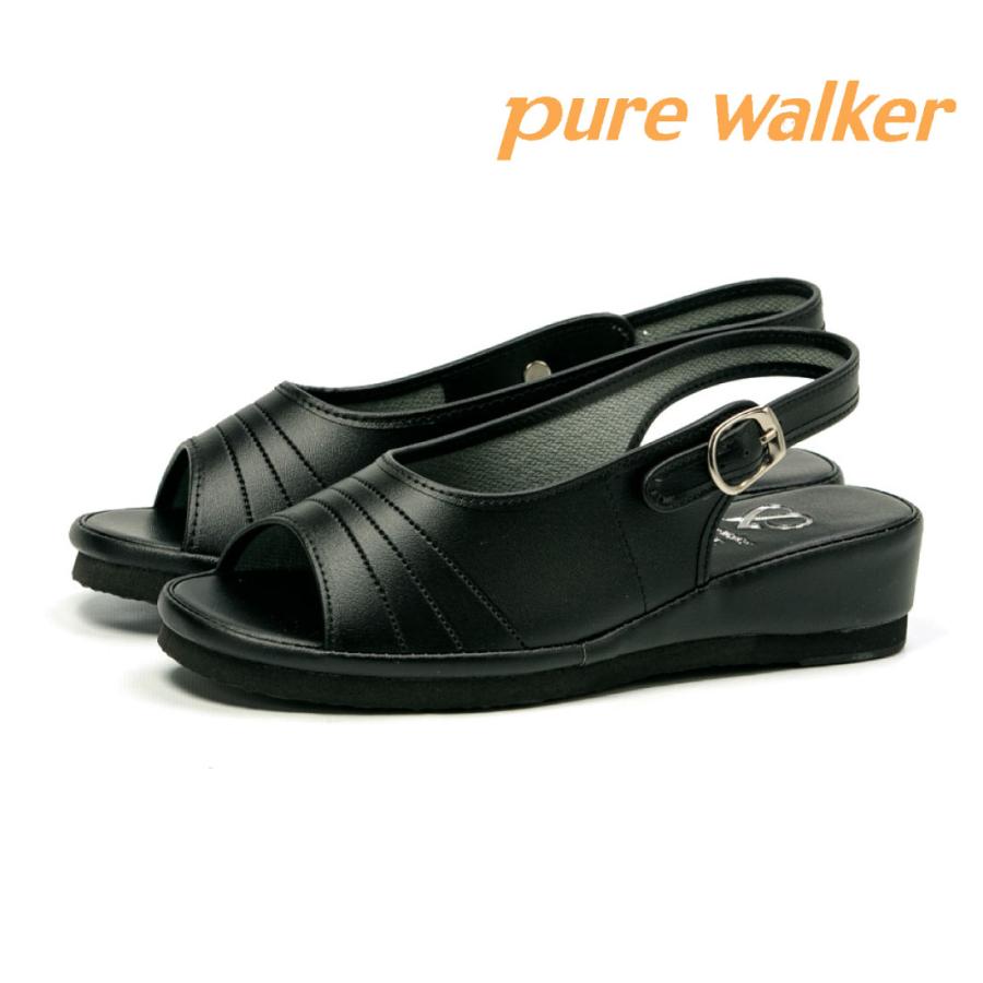 pure walker（ピュアウォーカー） レディース サンダル ナースサンダル