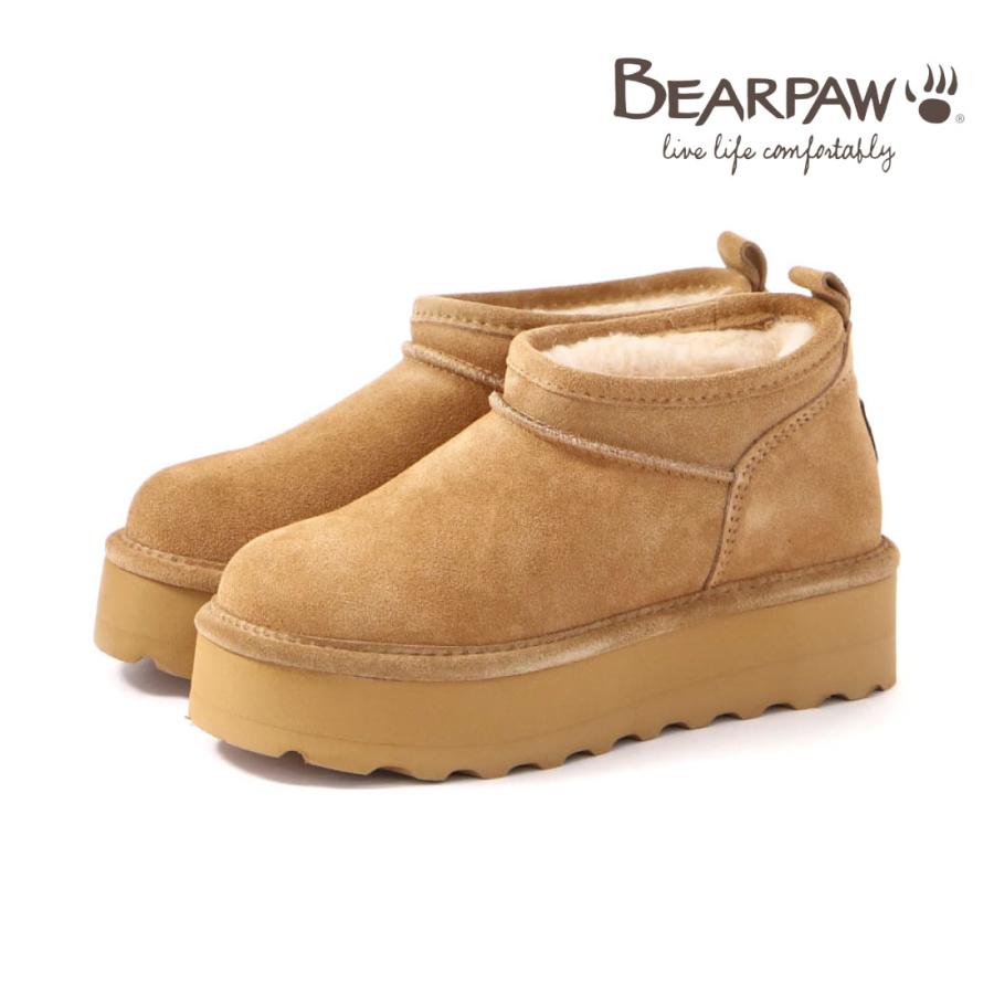 ベアパウ Bearpaw レディース ブーツ レトロ スーパー ショーティー Retro Super Shorty 3051W ムートンブーツ ショートブーツ 厚底 厚底ブーツ 暖かい 軽量 | BEARPAW | 06