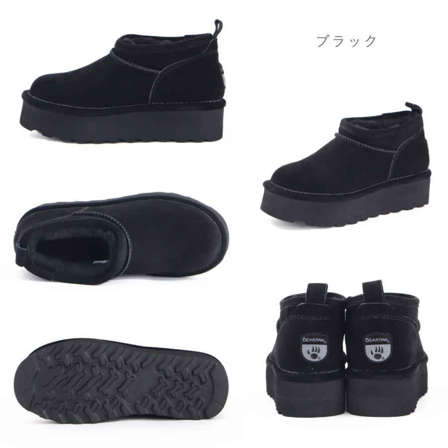 ベアパウ Bearpaw レディース ブーツ レトロ スーパー ショーティー Retro Super Shorty 3051W ムートンブーツ ショートブーツ 厚底 厚底ブーツ 暖かい 軽量 | BEARPAW | 08