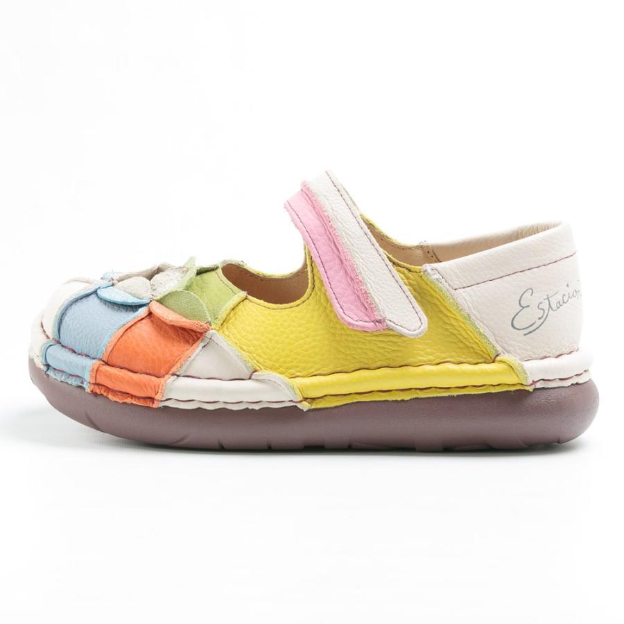 Estacion エスタシオン 靴 カジュアルベルトシューズ マジック