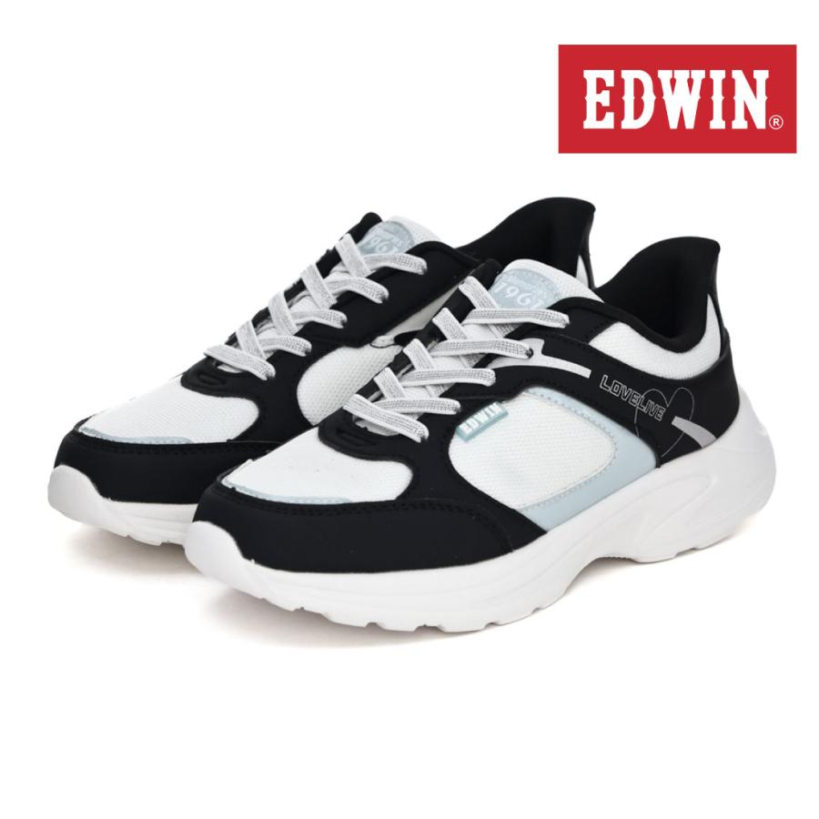 EDWIN（エドウィン） ジュニア キッズ スニーカー スリッポン EDW-3688