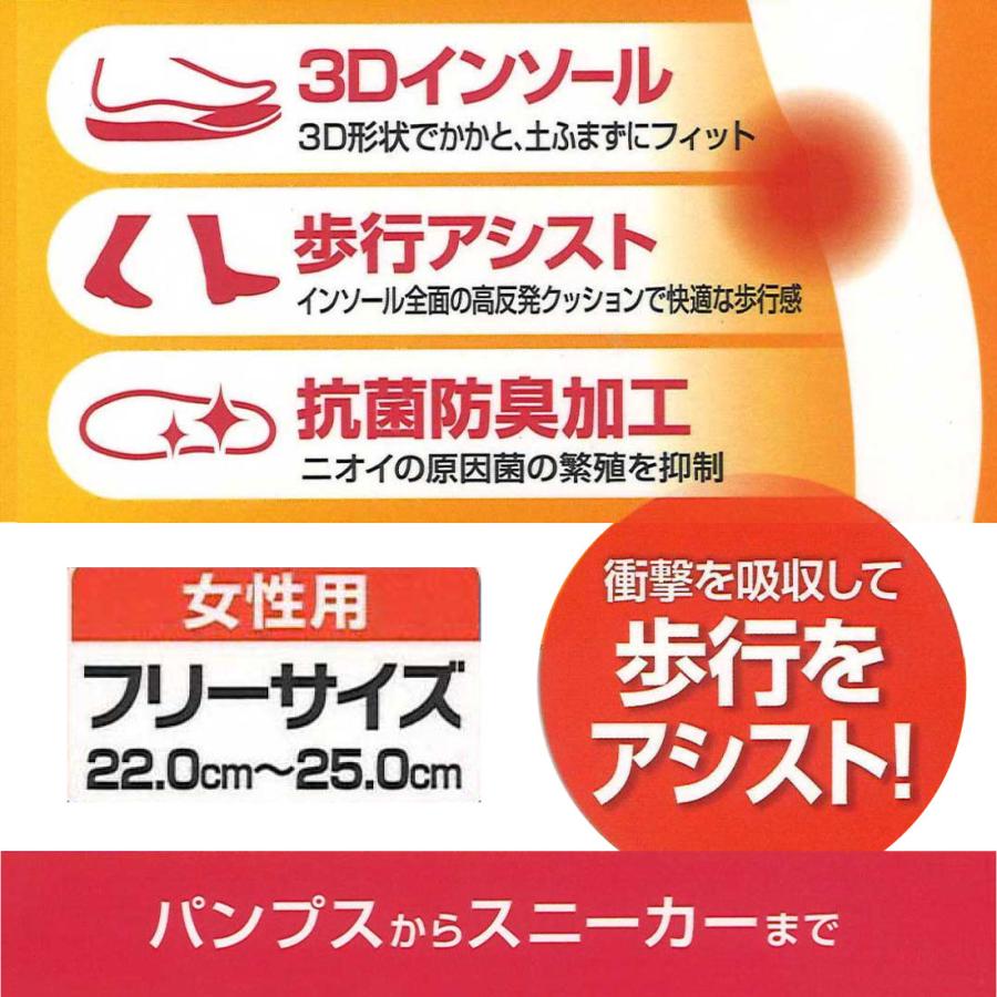 アクティカ Actika メンズ レディース インソール 腰痛防衛隊 中敷き