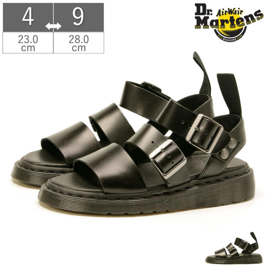 ドクターマーチン メンズ サンダル 15695001 BLACK Dr.Martens ドクターマーチン レディース メンズ サンダル 厚底