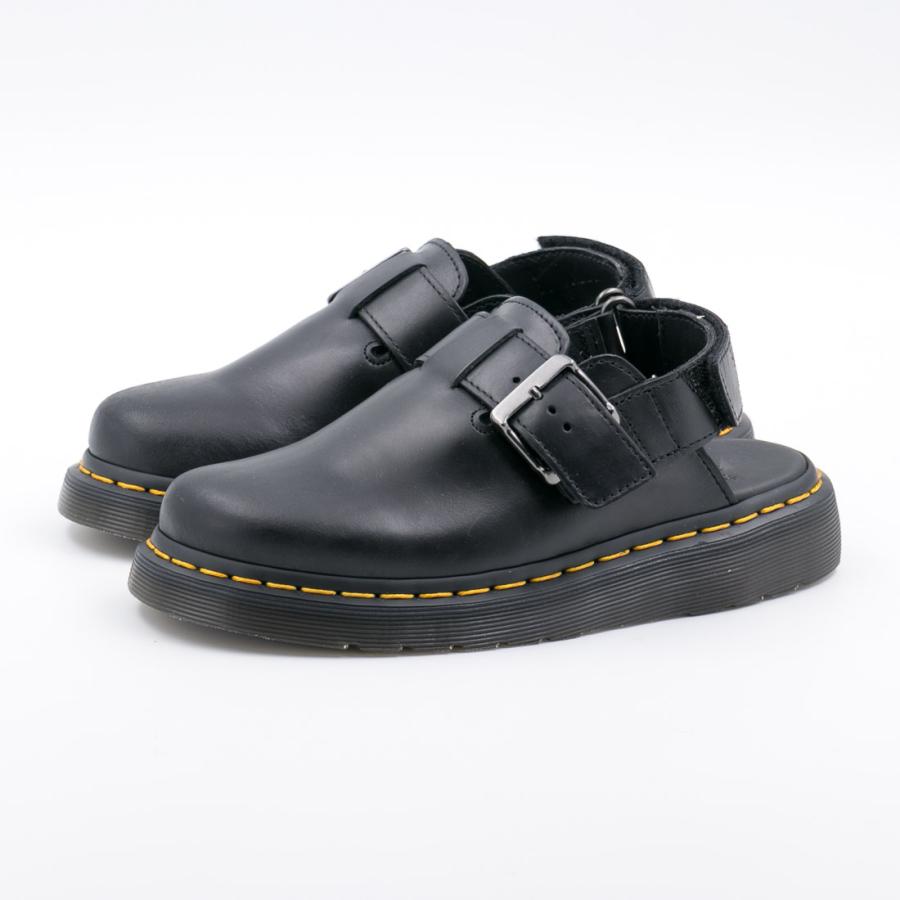 ドクターマーチン Dr.Martens レディース メンズ サンダル ジョージ JORGE 2 30868001 クロッグサンダル つっかけ ブラック 黒 スリッポンサンダル｜gallerymc｜04