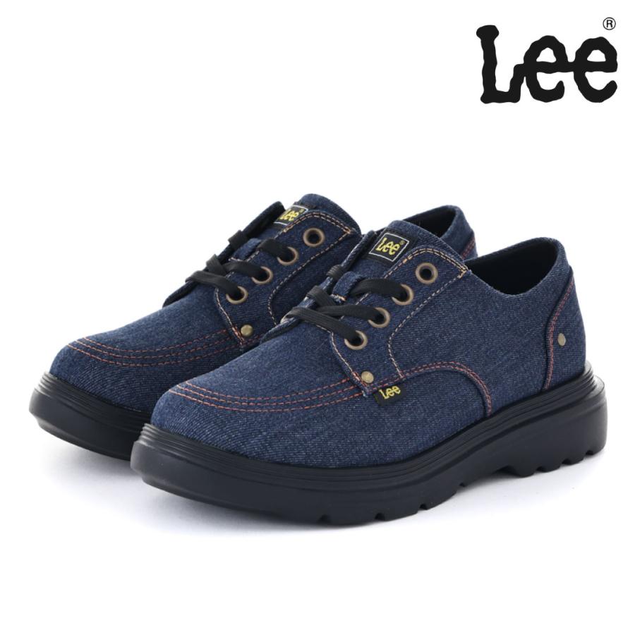 Lee（リー） メンズ スニーカー E86217 ローカット 厚底スニーカー
