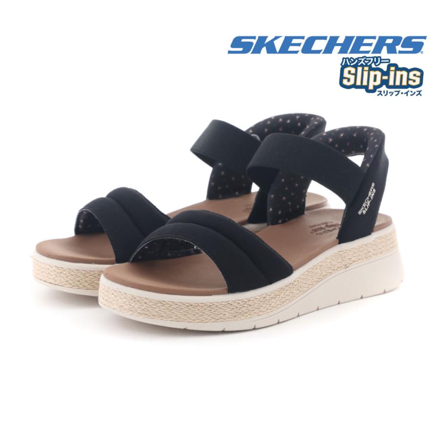 極美品✨【スケッチャーズ】スリップインズ/サンダル/ボブス サン レイ/ウェッジ SKECHERS（スケッチャーズ） レディース サンダル スリップインズ