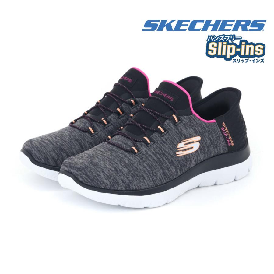 スケッチャーズ SKECHERS レディース スニーカー スリッポン スリップ