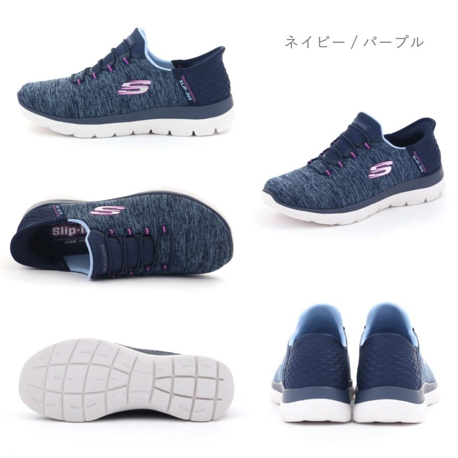 スケッチャーズ SKECHERS レディース スリッポン スニーカー ハンズ