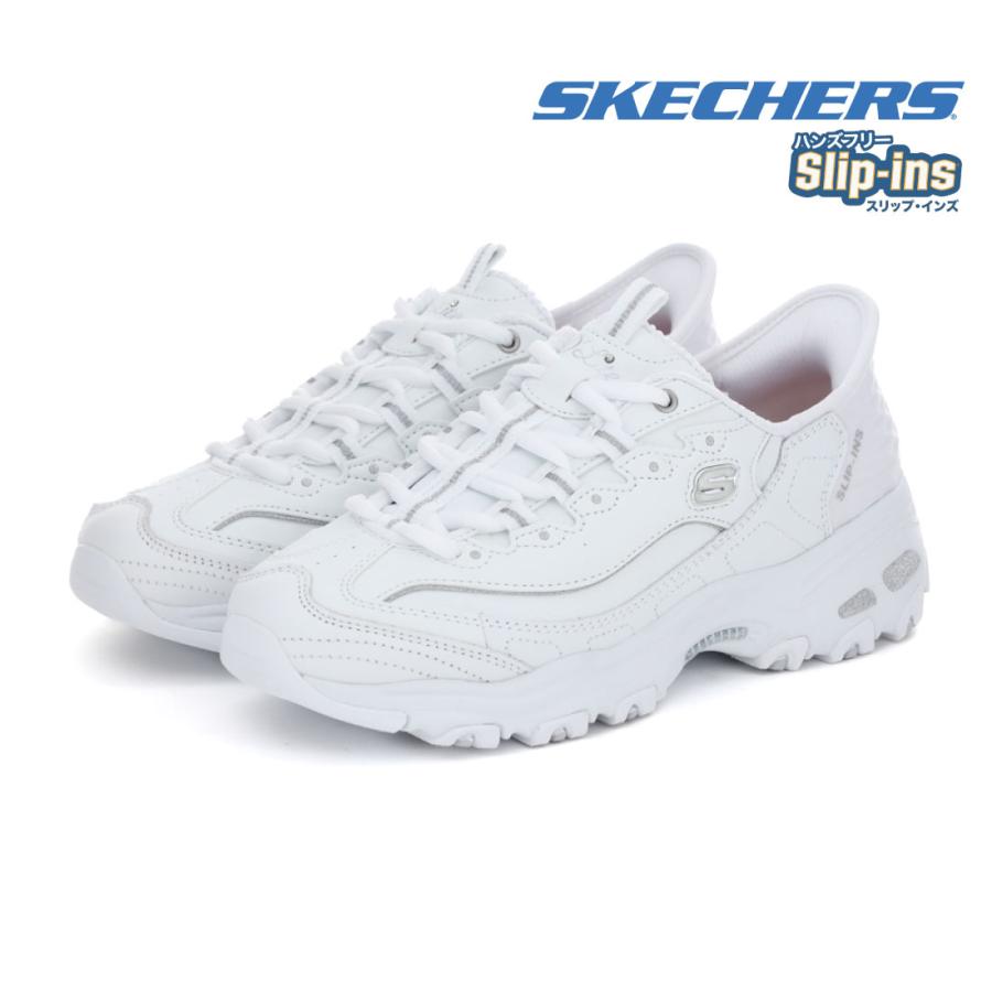スケッチャーズ SKECHERS レディース スニーカー スリッポン スリップインズ ディーライツ 150031 ハンズフリー 立ったまま履ける靴 おしゃれ シンプル 厚底 定番 軽量 軽い SKECHERS（スケッチャーズ） レディース スニーカー スリッポン