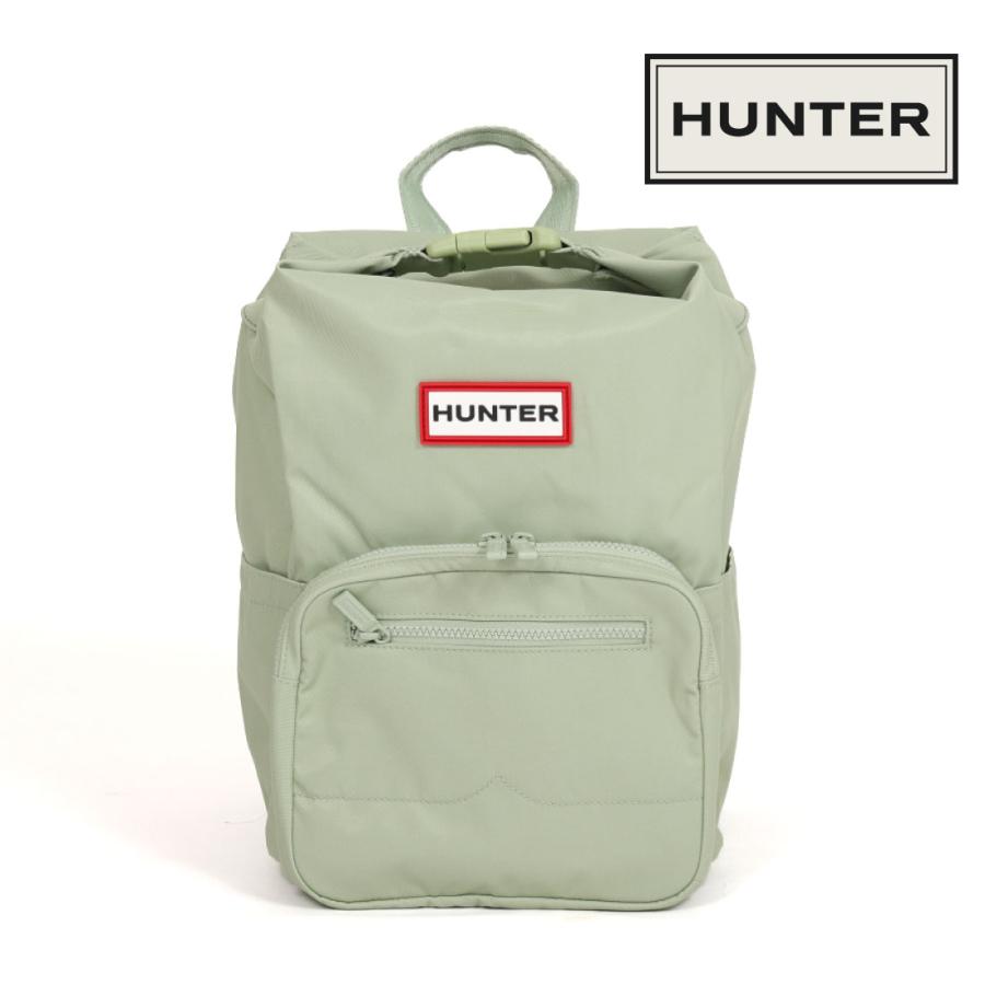 未使用品◎ ハンター A4可 リュック バックパック 男女可 カーキ ナイロン HUNTER（ハンター） レディース メンズ リュック バッグ ナイロン