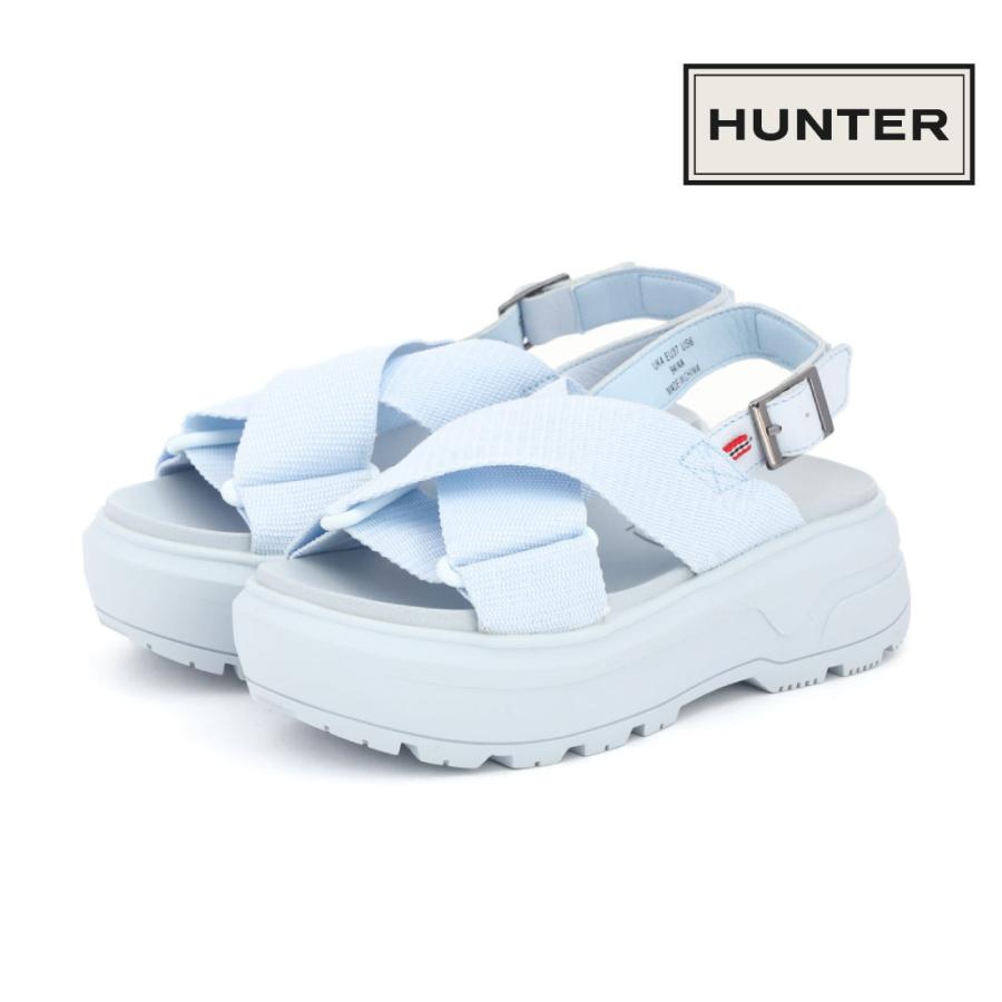 HUNTER ライトブルー スポーツサンダル HUNTER ハンター レディース メンズ サンダル ユニセックス