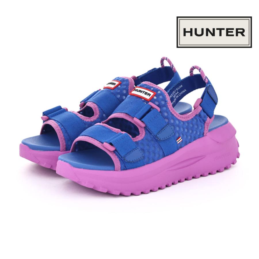 HUNTER（ハンター） レディース サンダル トラベル フロー ダブル