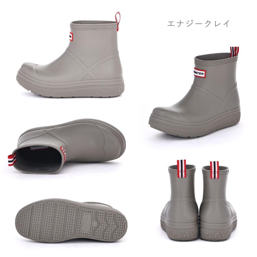 ハンター HUNTER レディース レインブーツ ユニセックス プレイ モール