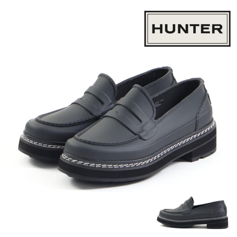 HUNTER（ハンター） レディース ローファー リファイン スティッチ