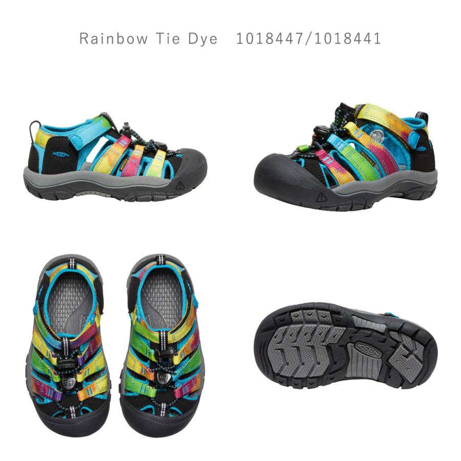 キーン KEEN キッズ ジュニア サンダル NEWPORT H2 ニューポート ブラック 水陸両用 ウォッシャブル 軽い 1018447 1026265 1026271 1022824の画像