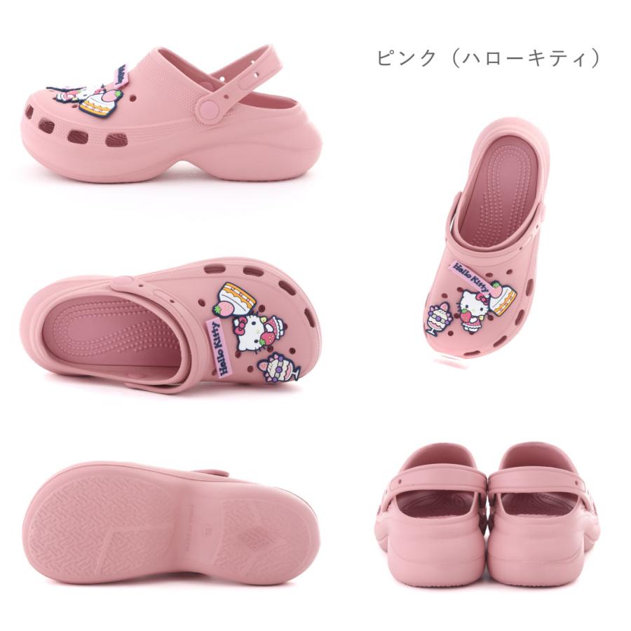 sanrio（サンリオ） レディース サンダル クロッグサンダル 厚底