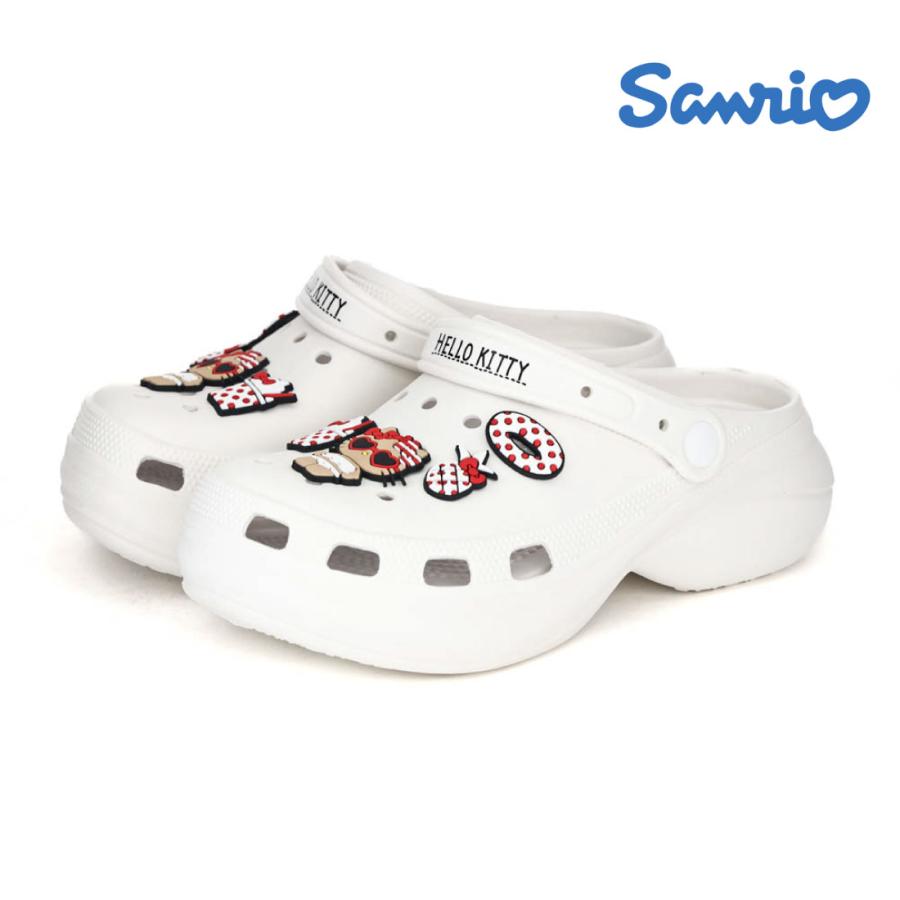 sanrio（サンリオ） レディース サンダル クロッグサンダル 厚底