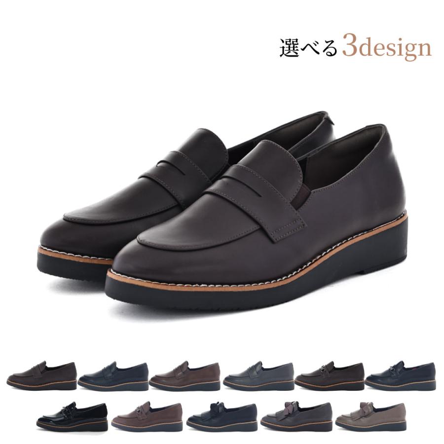 Dear レディース ローファー カジュアルシューズ 軽量 軽い