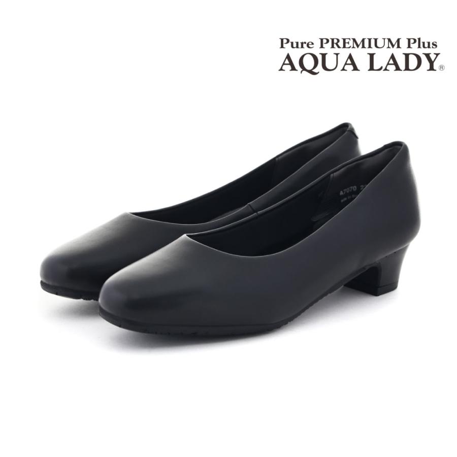 アクアレディ AQUA LADY レディース パンプス ブラック 黒 4E 5E EEEEE