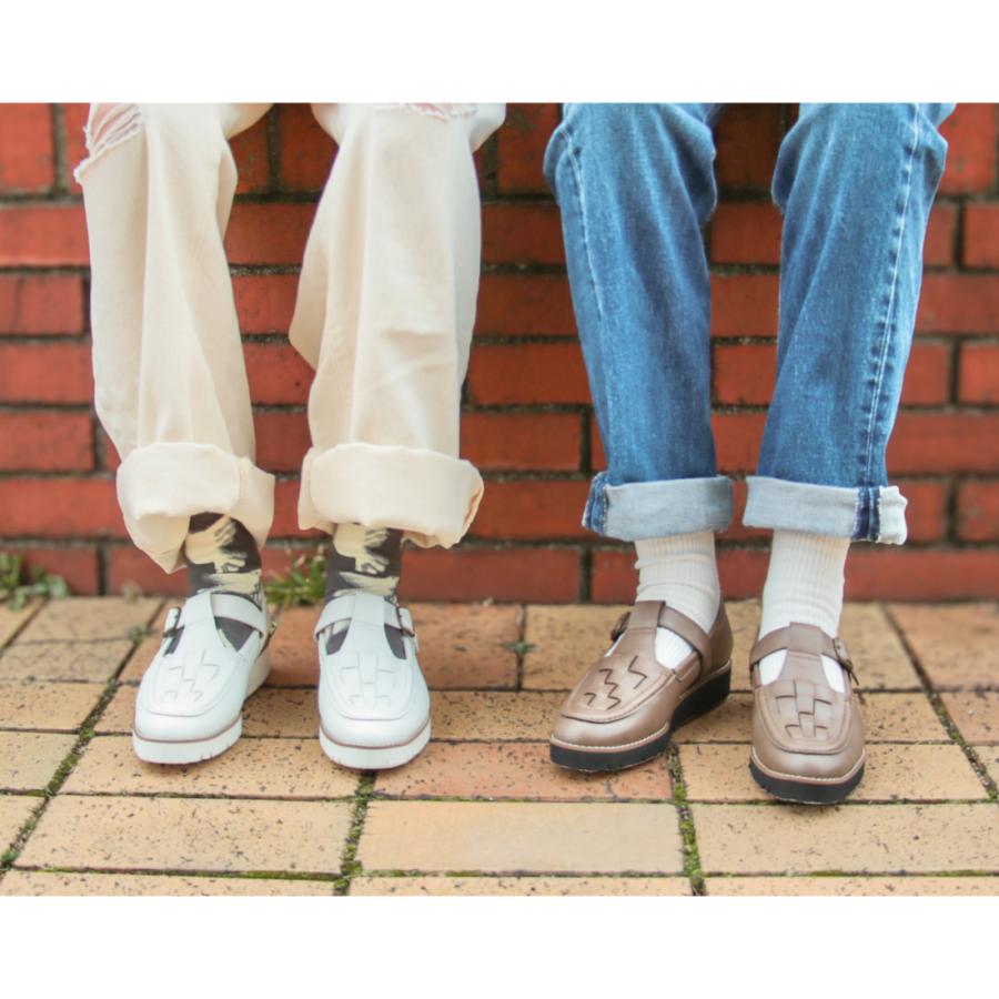 【10%OFF】 アレッツォ AREZZO レディース 厚底 グルカシューズ グルカ カジュアルシューズ Tストラップ 痛くない 歩きやすい 853 AREZZO アレッツォ レディース 厚底 グルカシューズ グルカ カジュアル