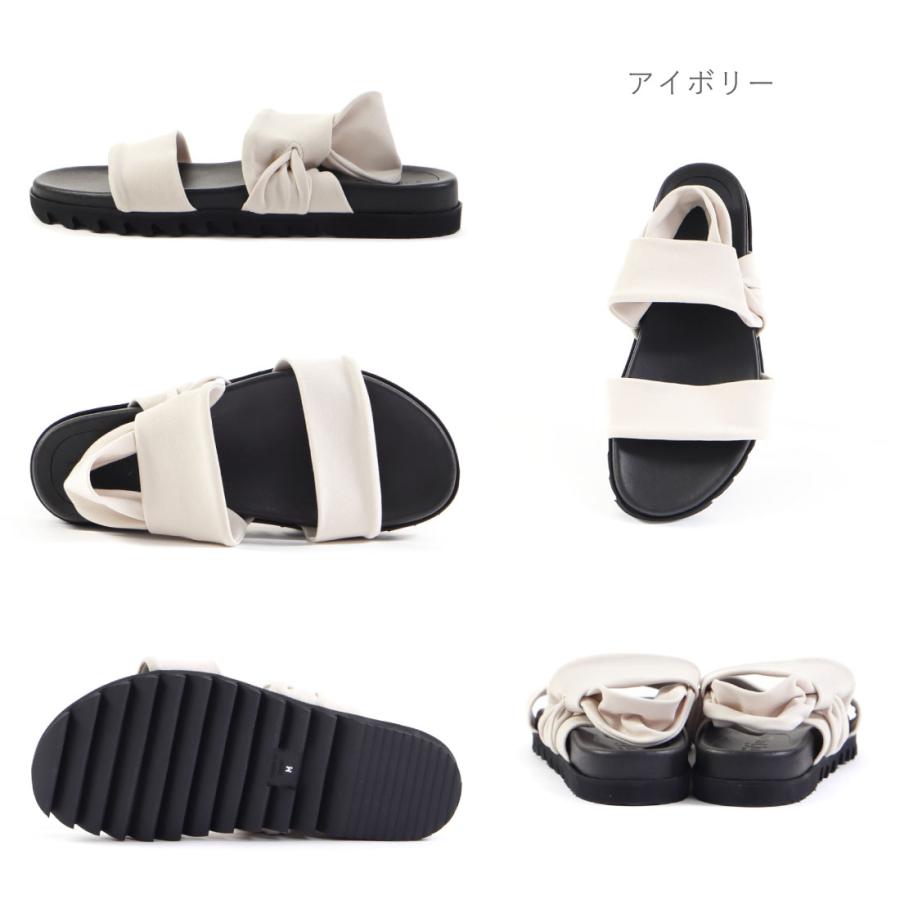 ラゴンマ la gomma レディース サンダル ストレッチビーバンドサンダル