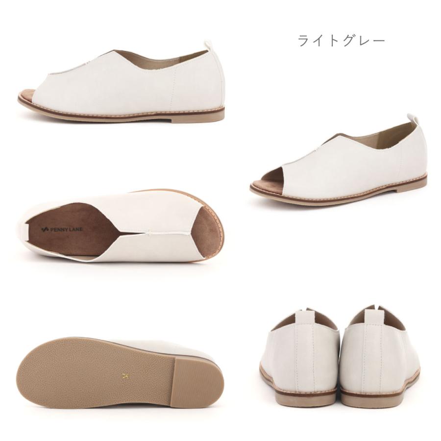 PENNY LANE（ペニーレイン） レディース サンダル Vカット 前開き