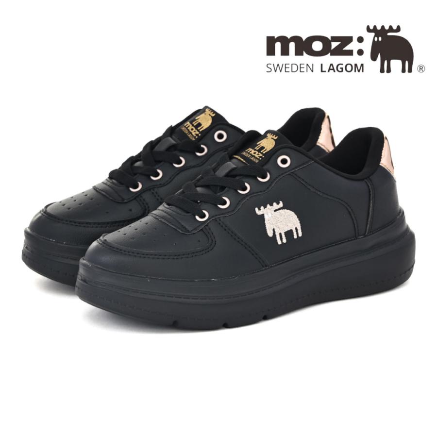 moz（モズ） レディース スニーカー 4779 スウェーデン ローゴン 厚底