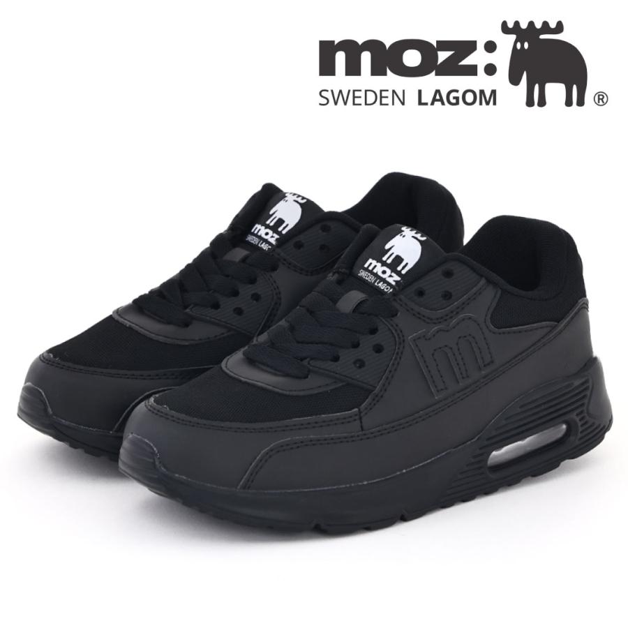 最終値下げ　ブラック ロープスニーカー moz（モズ） レディース スニーカー 厚底エアソールスニーカー