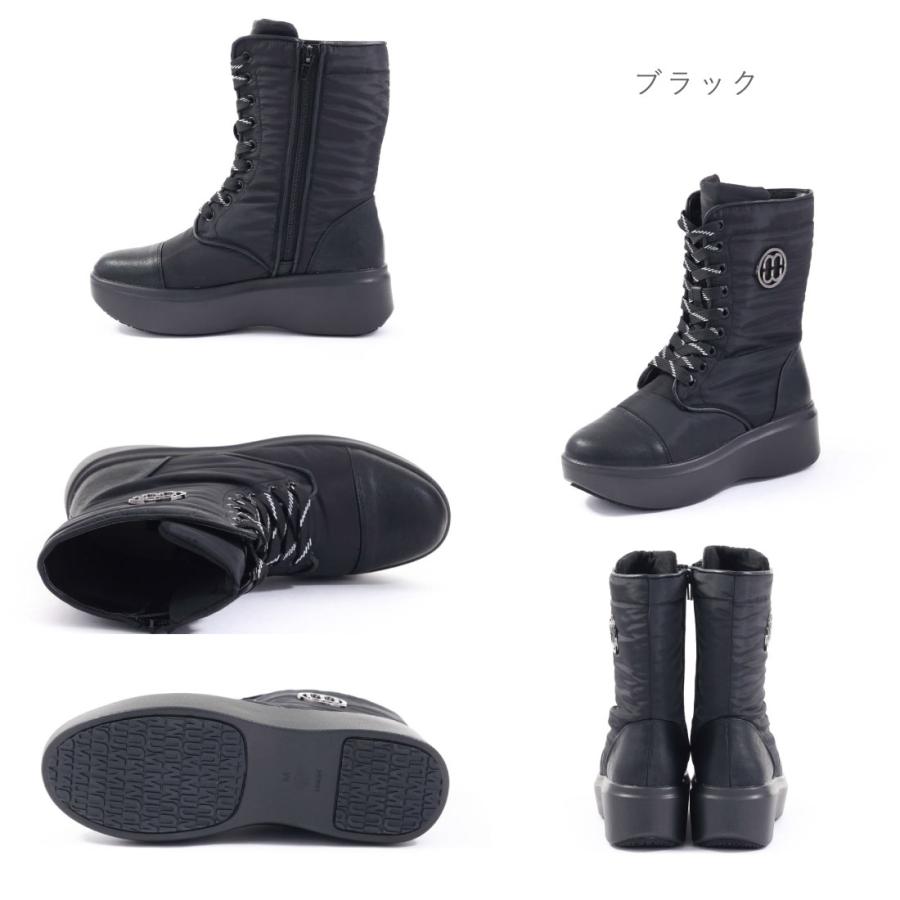 MUUM（ムーム） レディース ブーツ ニットブーツ 1502 厚底 軽量 軽い