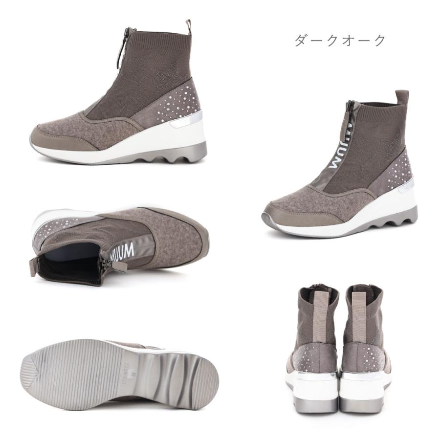MUUM（ムーム） レディース ブーツ ボリュームソール スターソックス