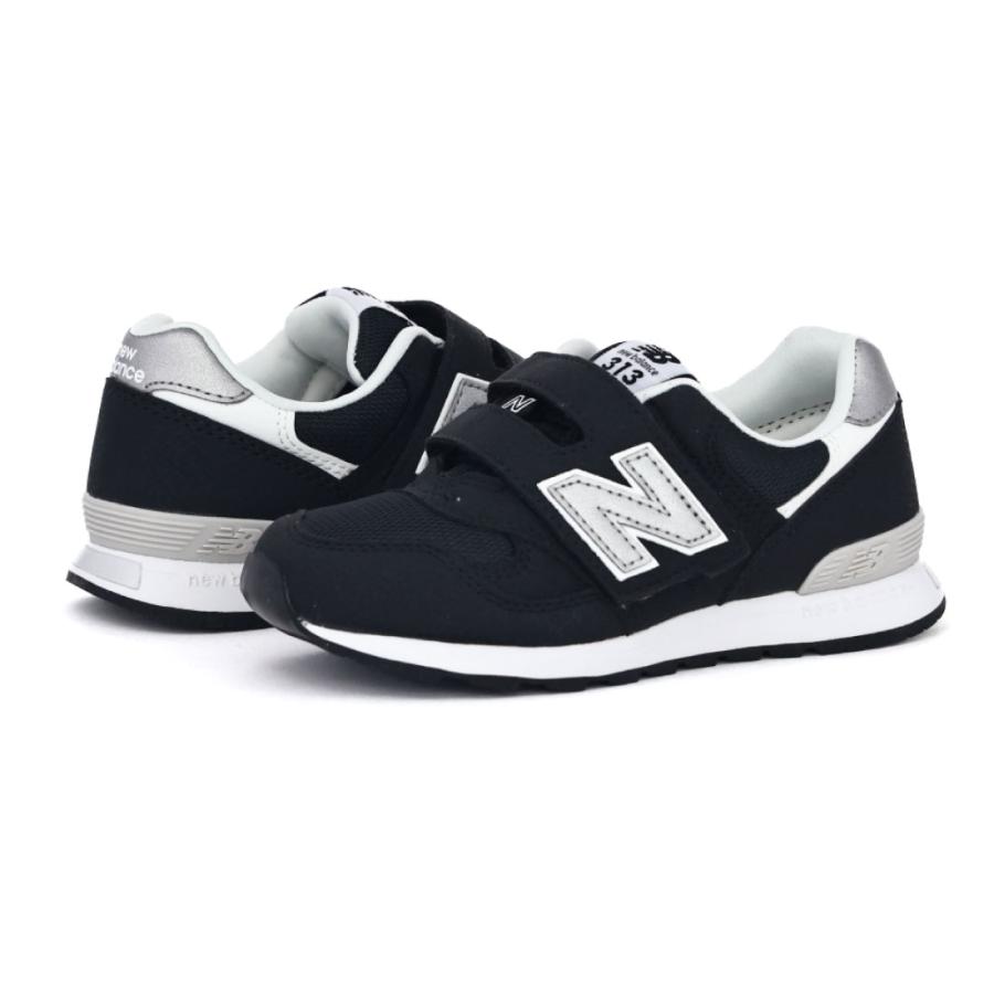 ニューバランス new balance キッズ ジュニア スニーカー P313 9JN HOOK & LOOP 幅広 ゆったり ワイド 3E 4E 運動靴 子供靴 マジックテープの画像